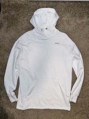 KORA White Performance Hoodie